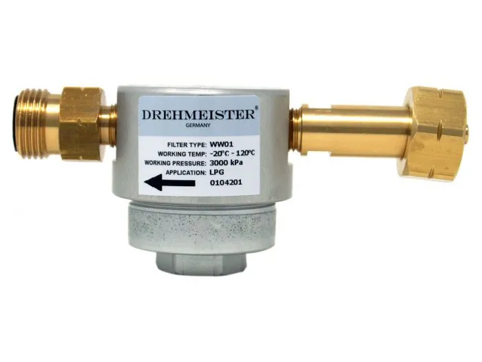 Drehmeister Smart filtro gas lungo