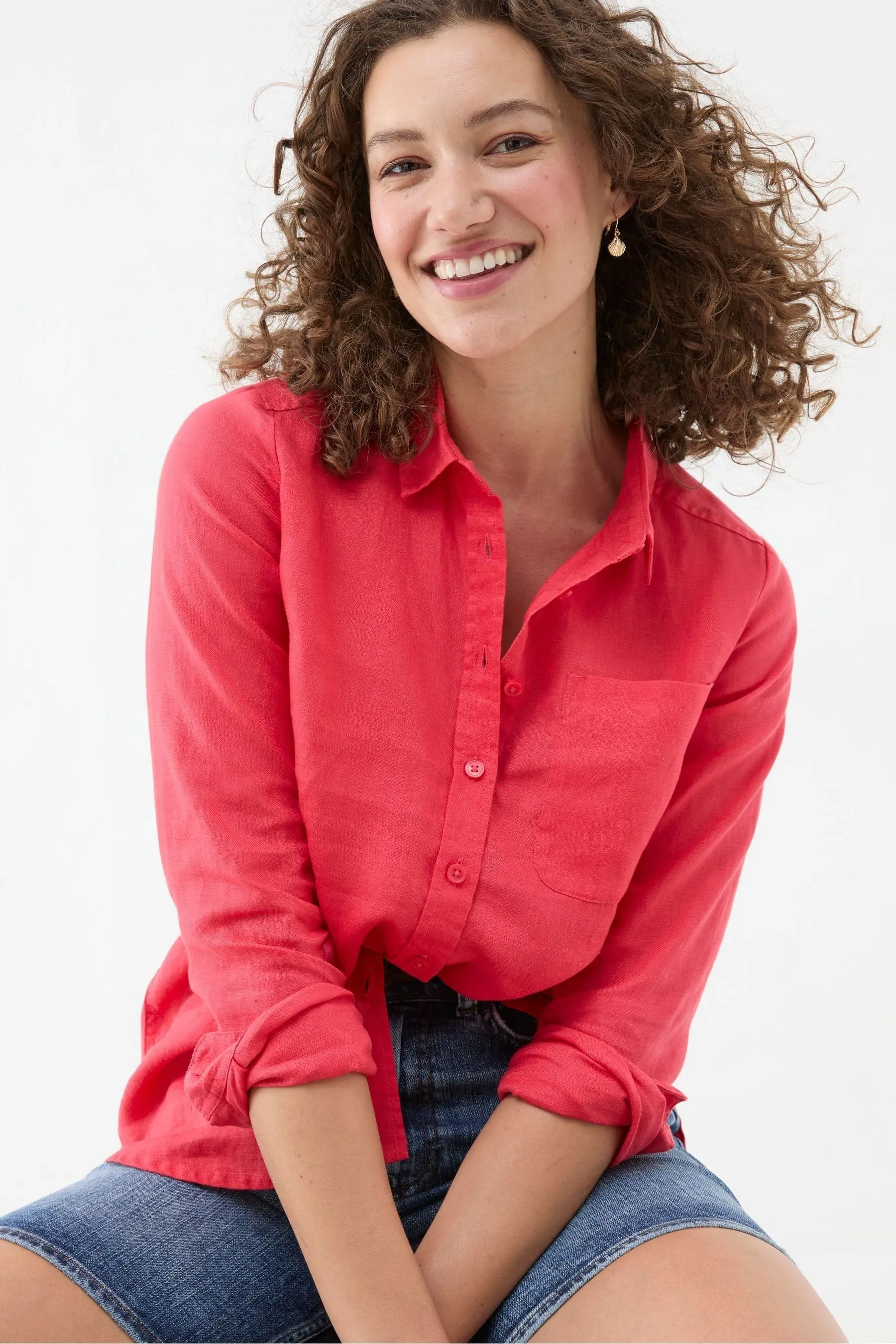 FatFace - Camicia in lino