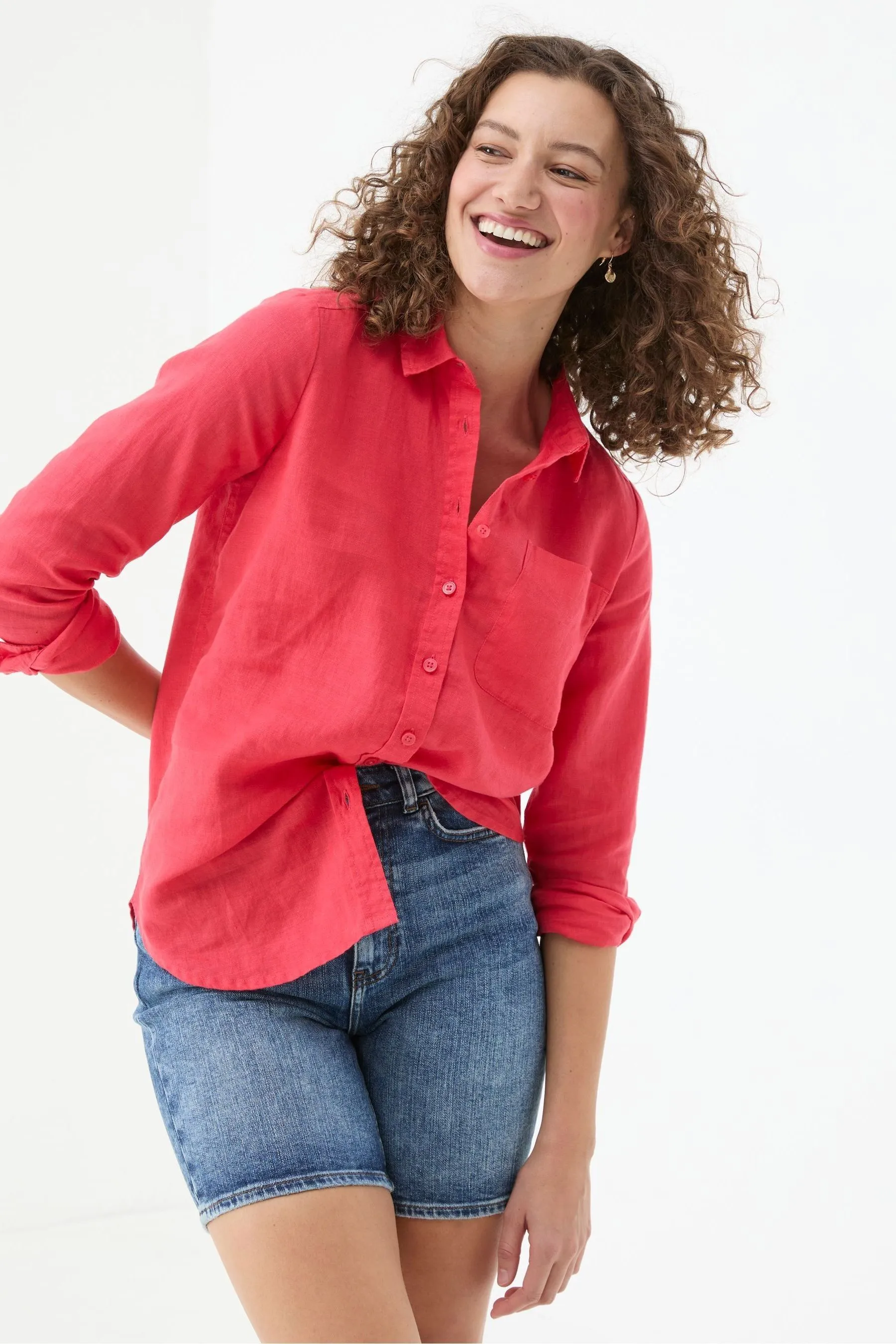 FatFace - Camicia in lino