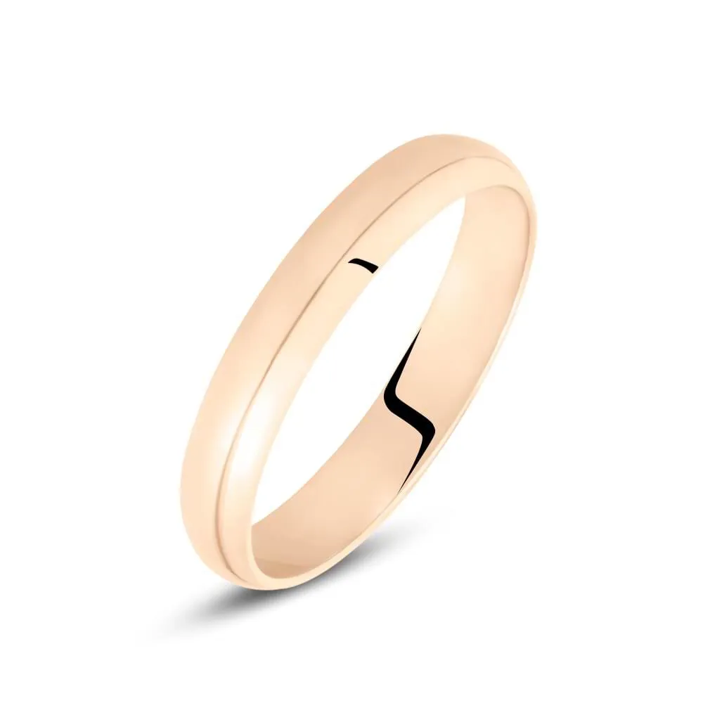 Fede Mantovana 4 mm Oro Rosa 750/1000 1677729
