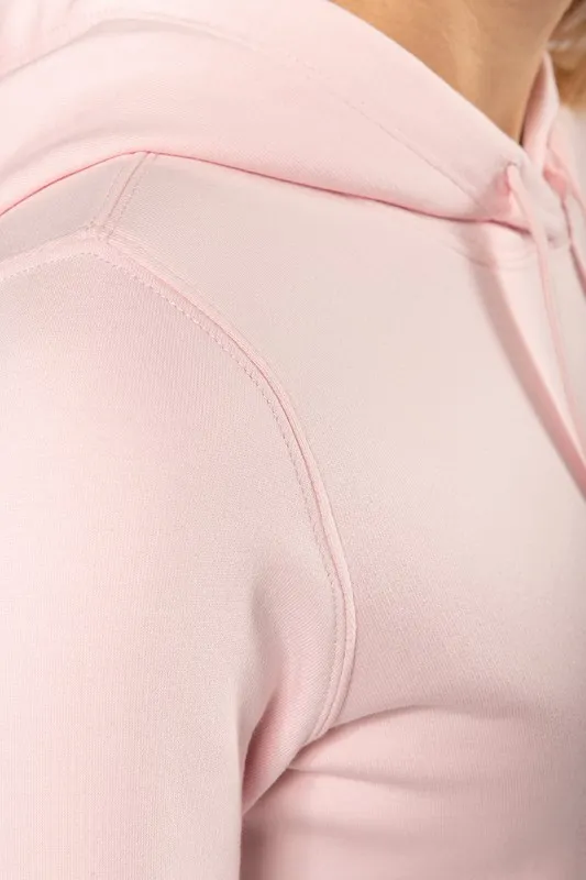 Felpa con cappuccio ecologica da donna