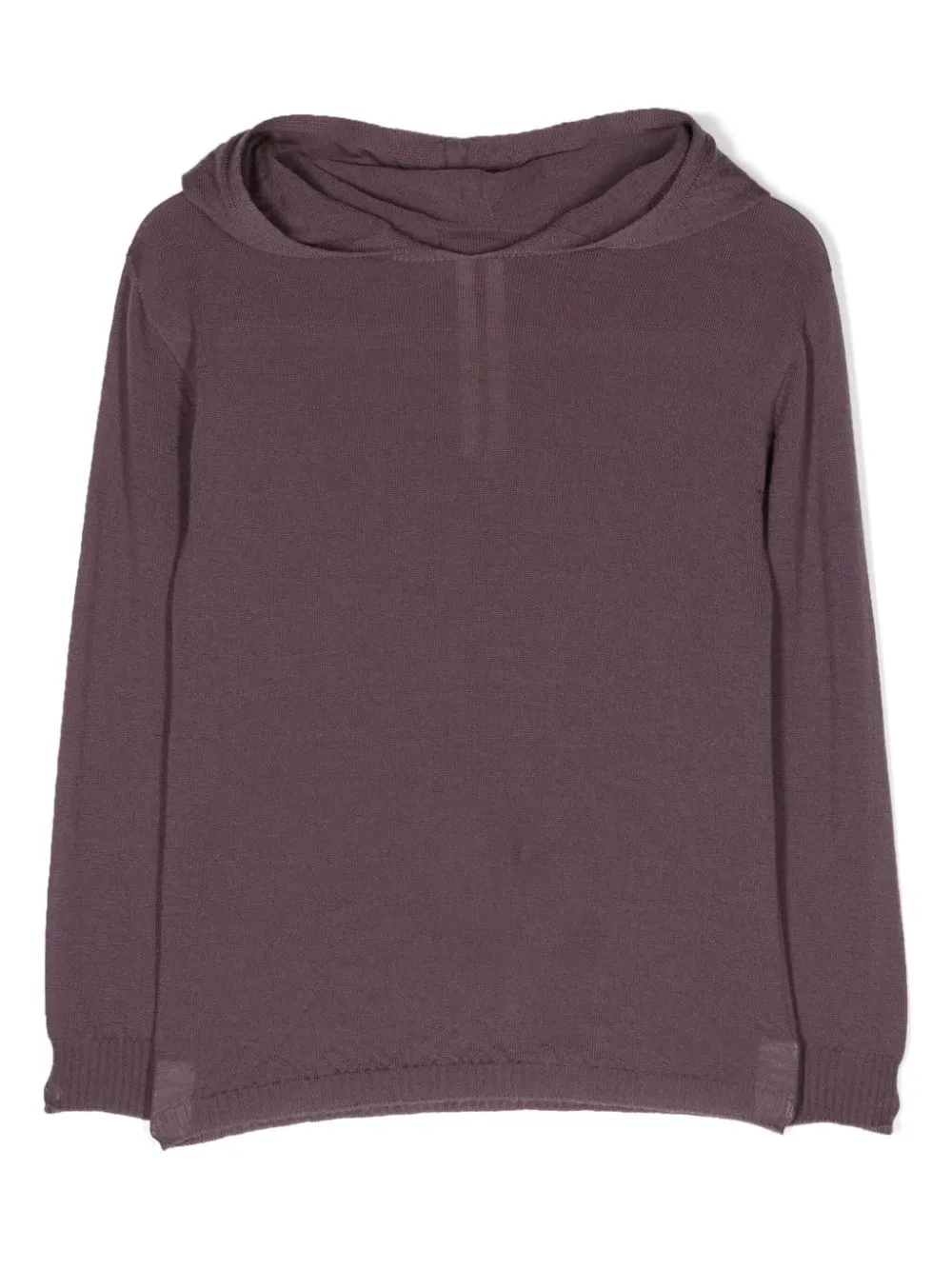 Felpa con cappuccio in viola - bambino