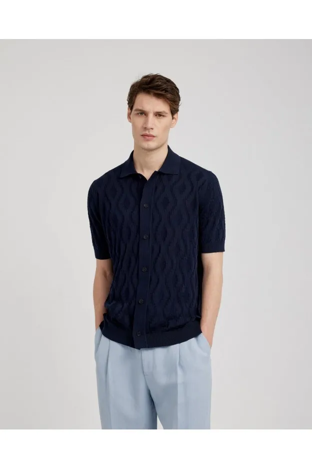 Filippo De Laurentiis Phi capsule polo camicia disegno possagno