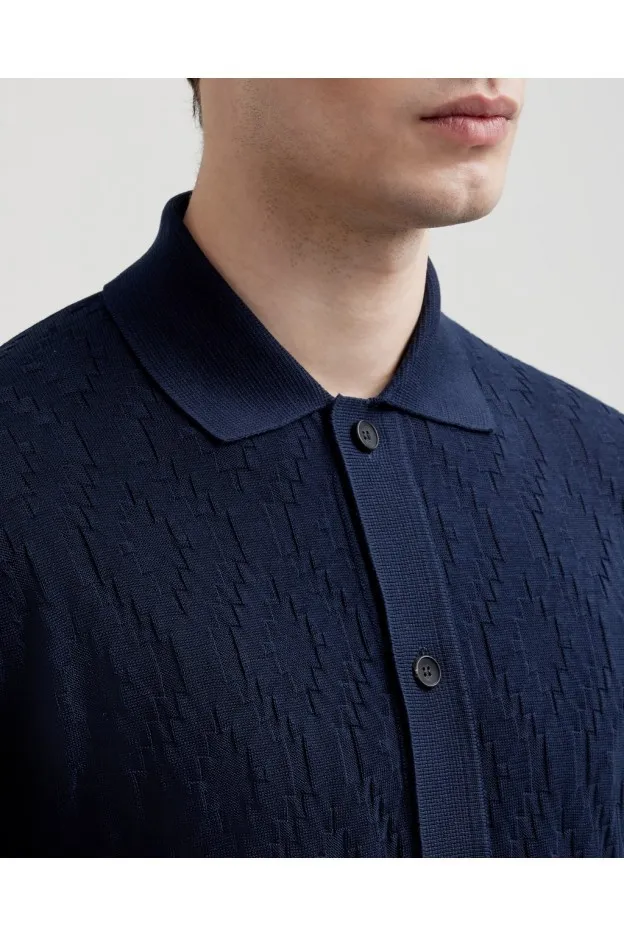 Filippo De Laurentiis Phi capsule polo camicia disegno possagno