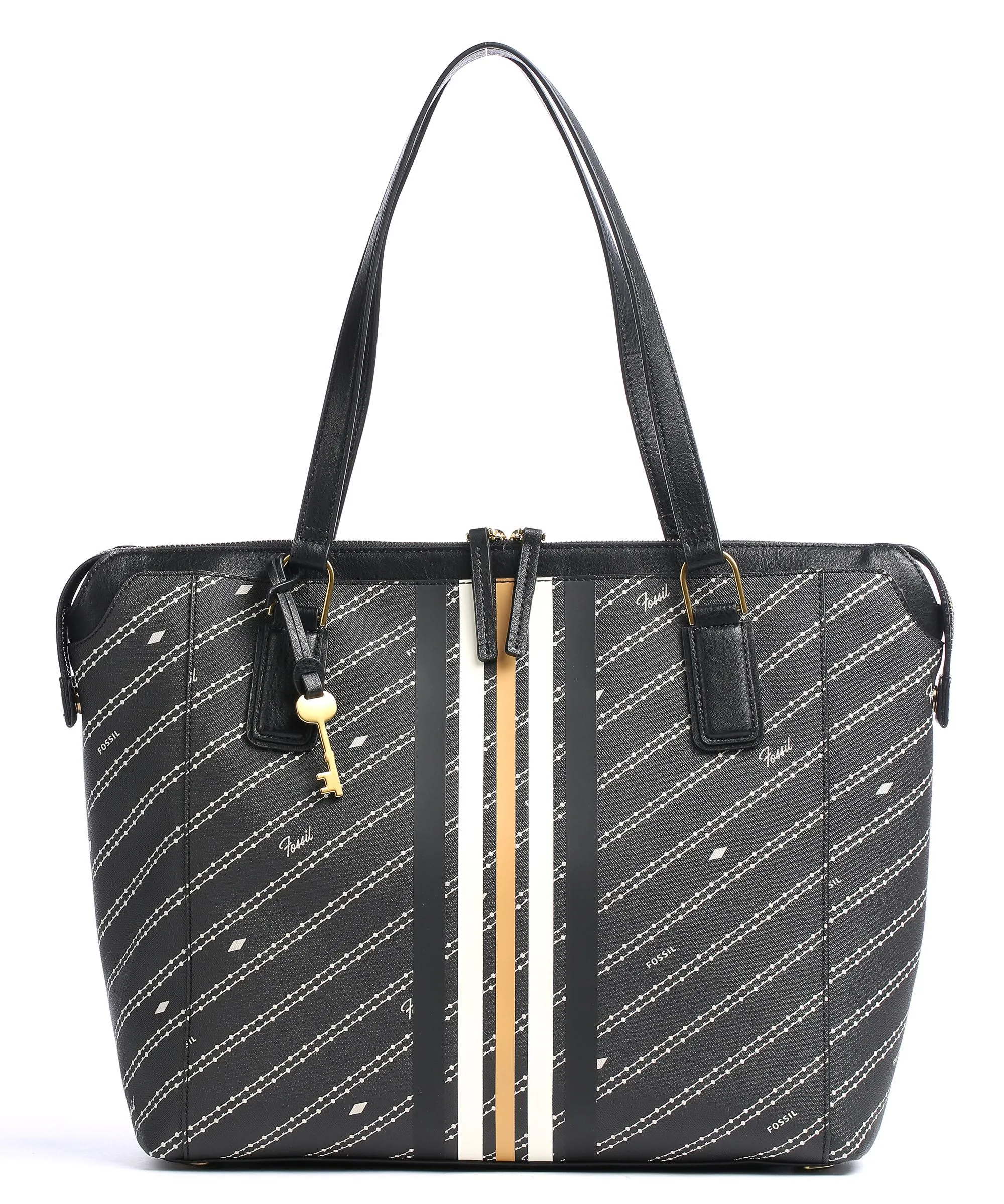  Fossil Jacqueline Borsa shopper pelle sintetica nero  