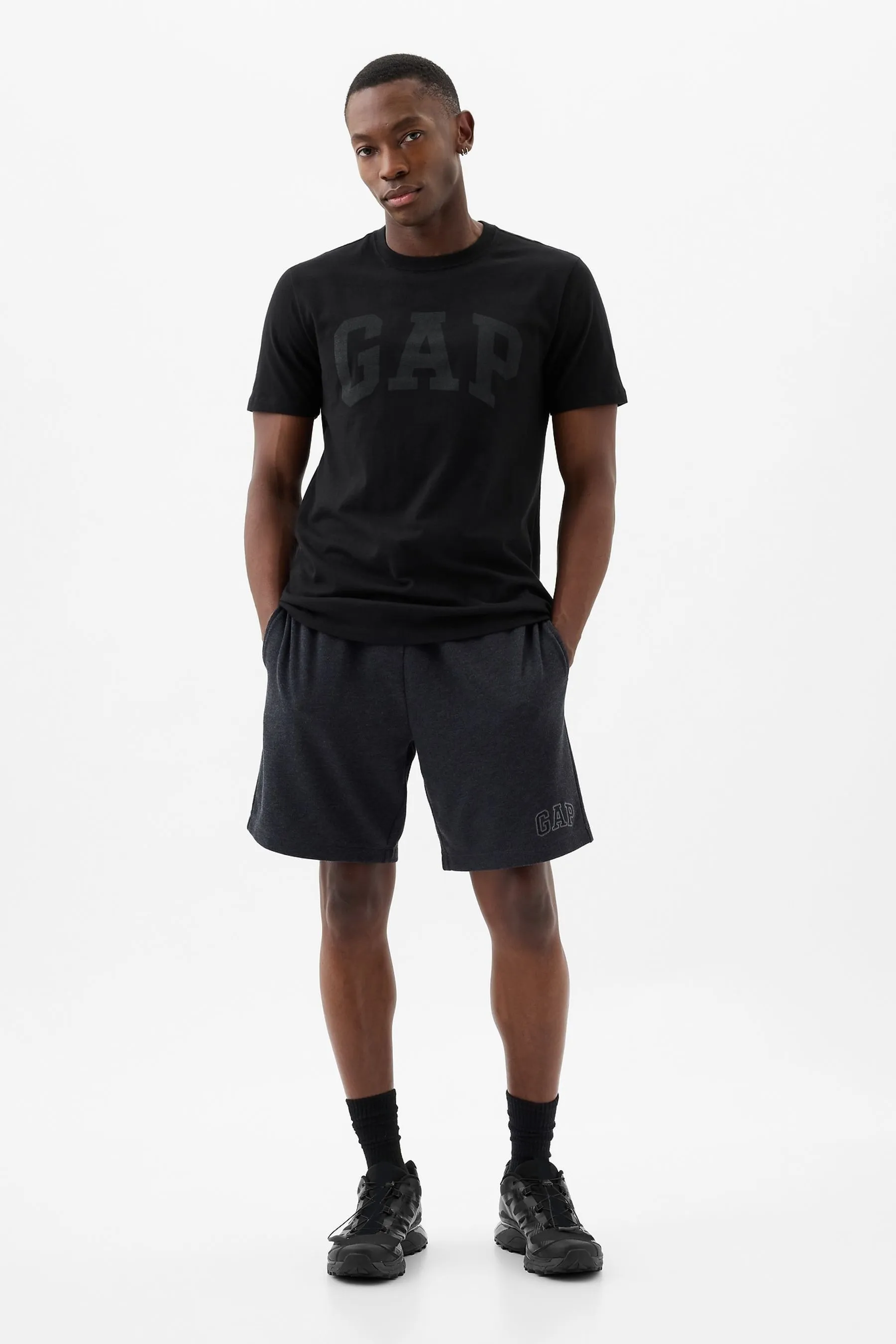 Gap - Everyday - T-shirt morbida con Manica corta Girocollo e logo