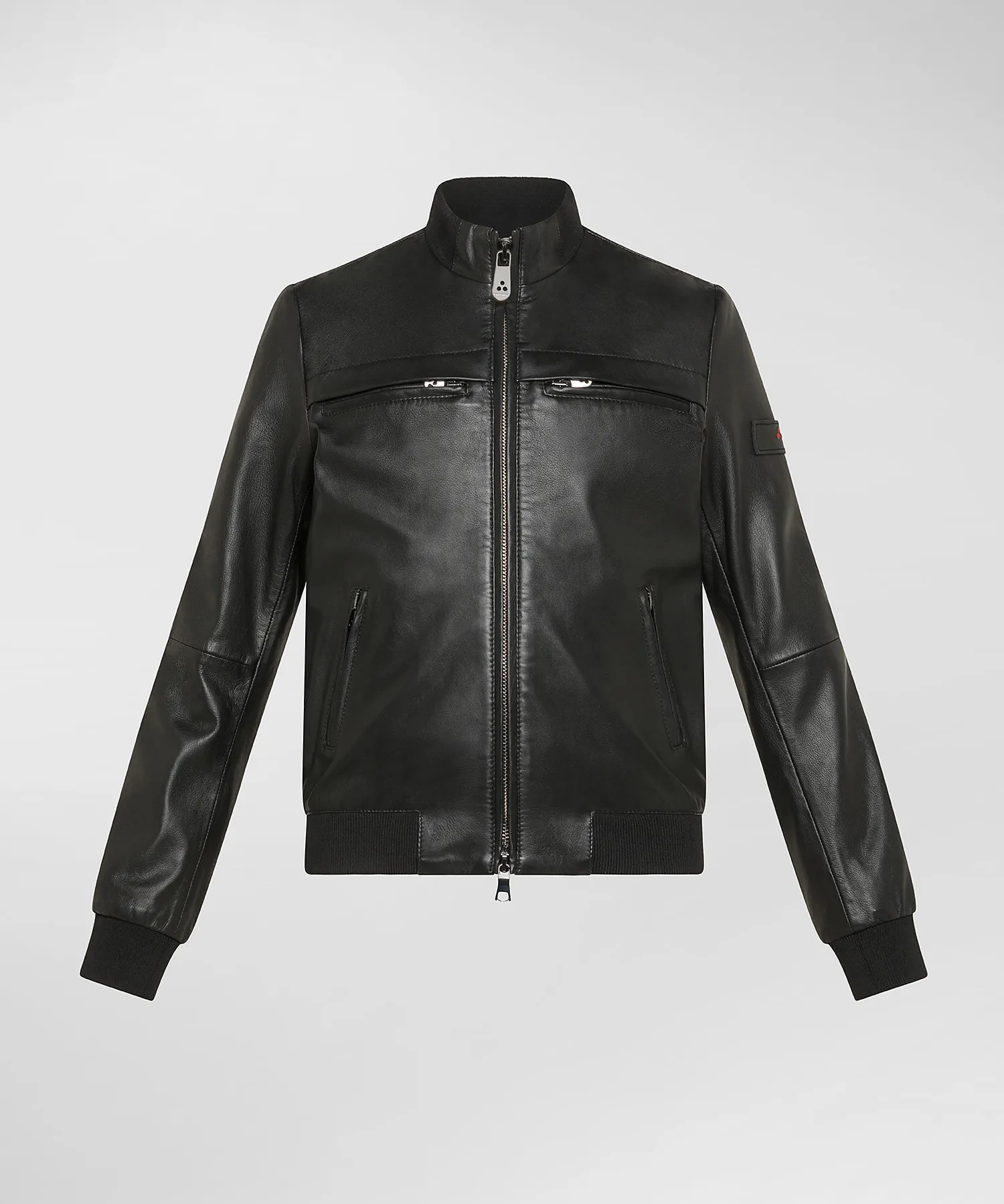 Giacca bomber in pelle