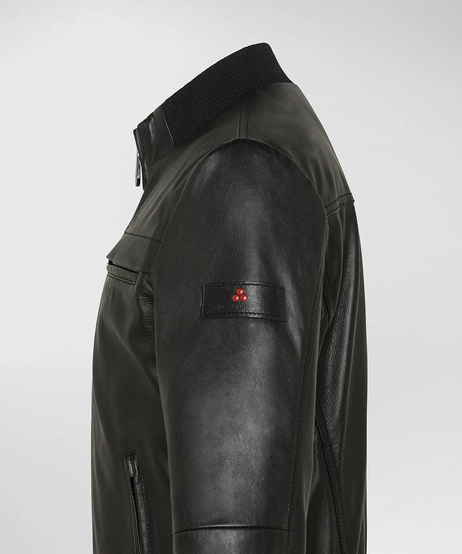 Giacca bomber in pelle