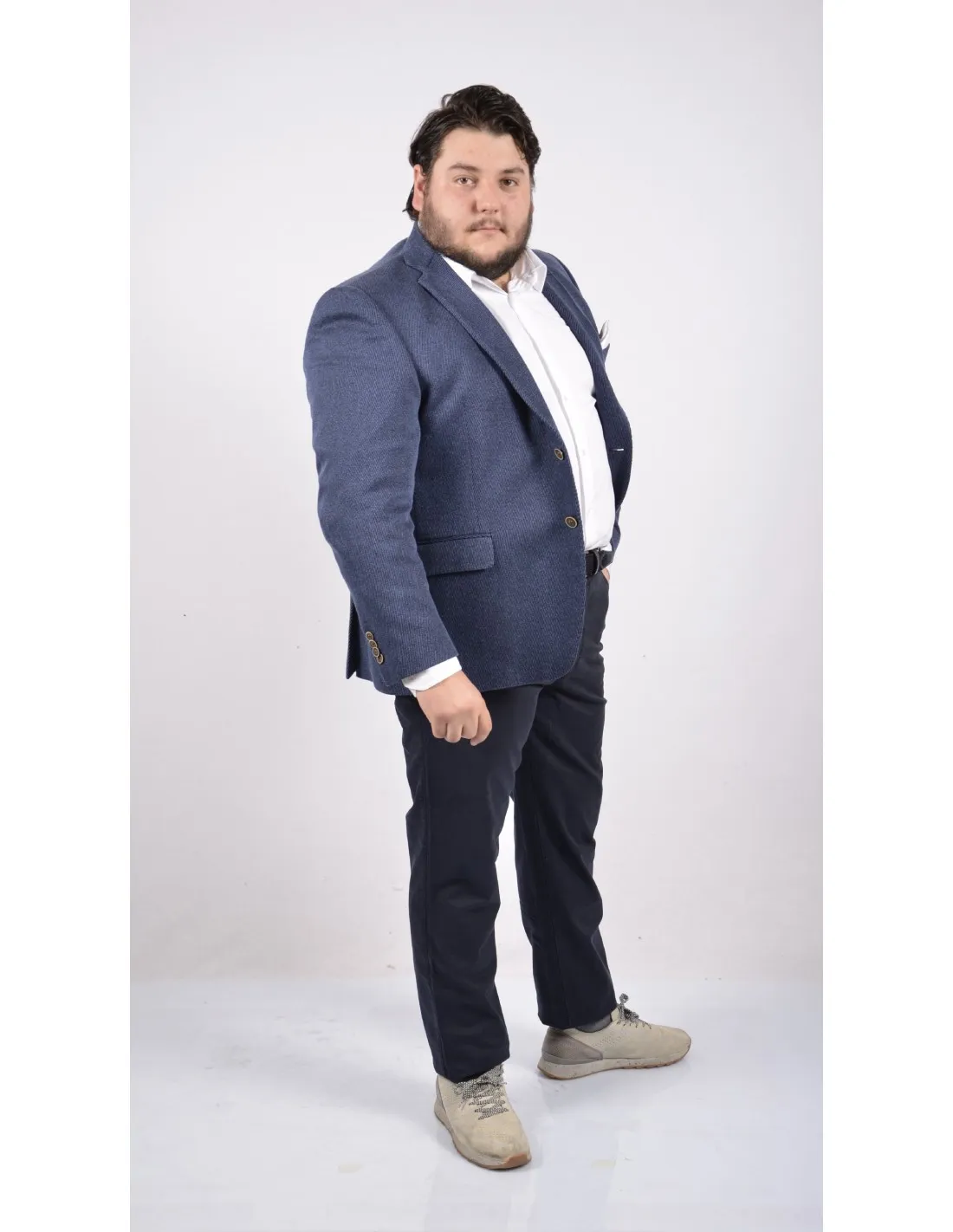 Giacca in lana invernale bluette 2227