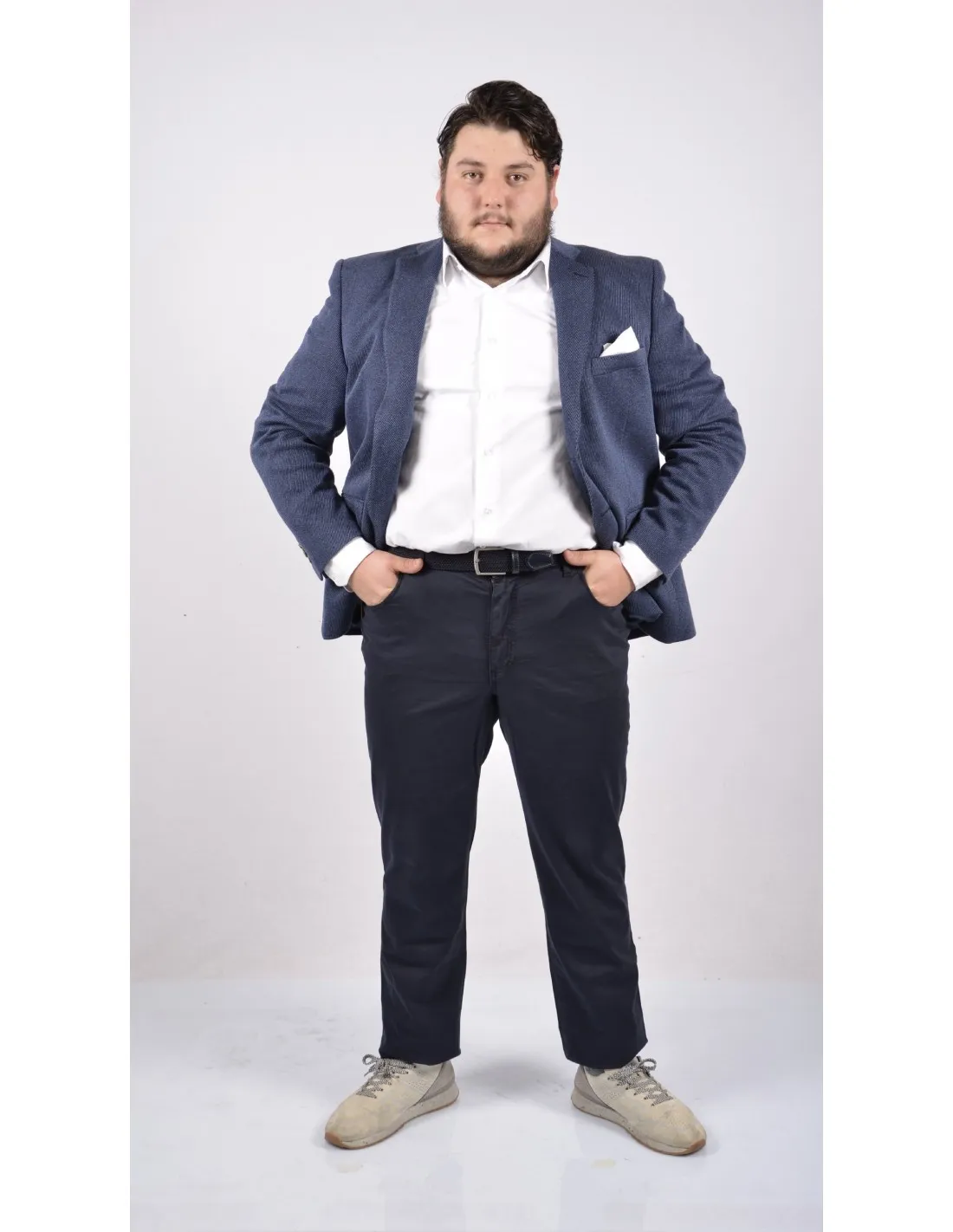Giacca in lana invernale bluette 2227