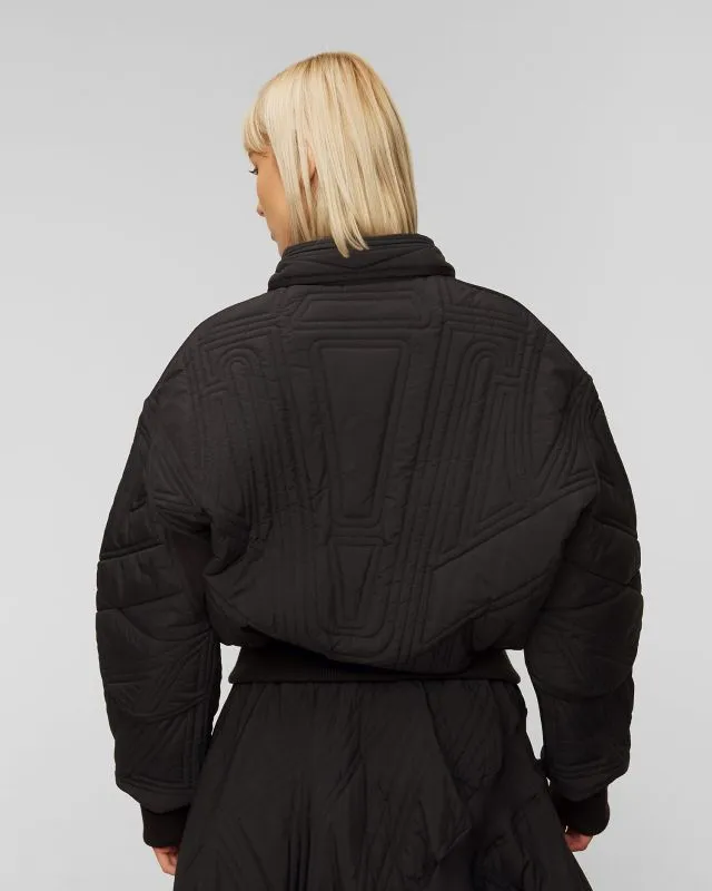Giacca nera trapuntata da donna Y-3 Qltd Jkt