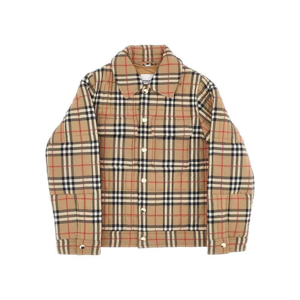 Giacca trapuntata in nylon Check