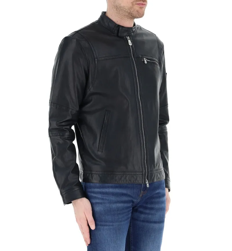 Giubbino in pelle