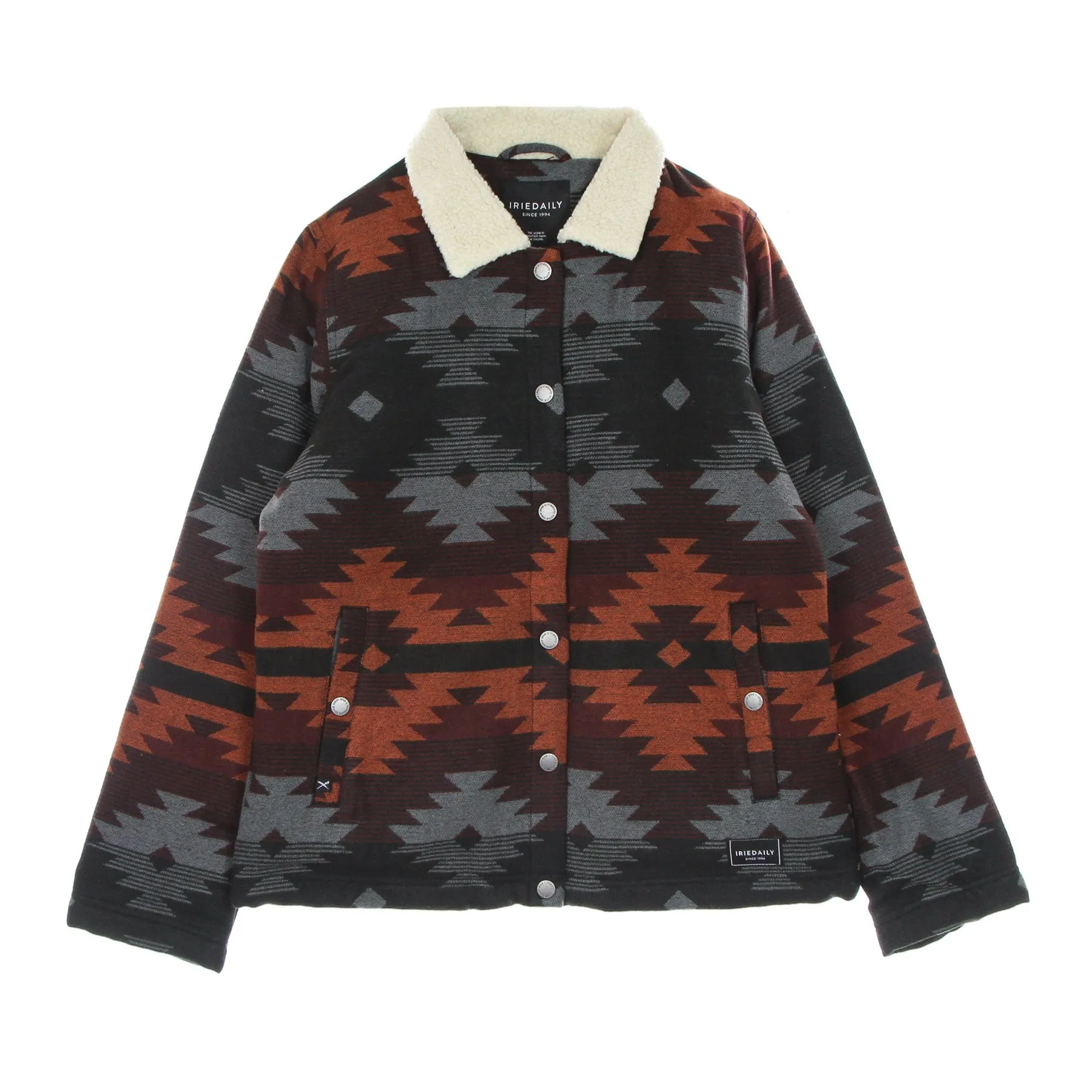 Giubbotto Donna Team Sherpa Jacket Anthra Red