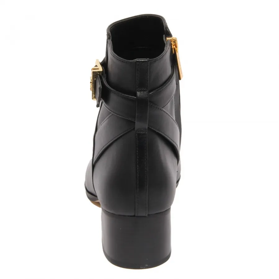 H2616 tronchetto donna MICHAEL KORS woman BRITTON leather ankle boots black
