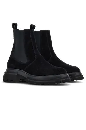 HOGAN Calzature,Sneakers Chelsea Ankle Boots 10-Storey Nero 