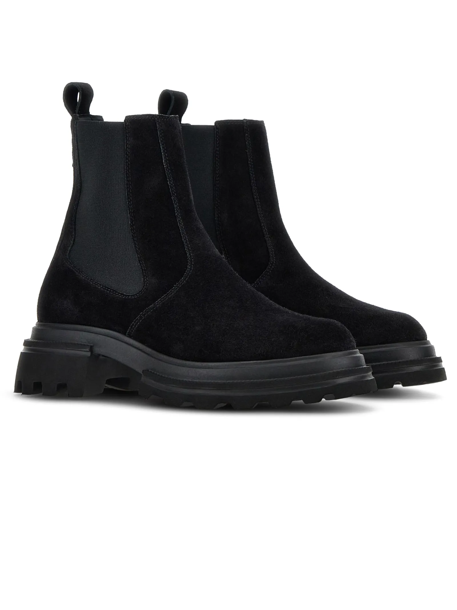 HOGAN Calzature,Sneakers Chelsea Ankle Boots 10-Storey Nero 