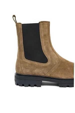 HOGAN Calzature,Sneakers Chelsea Ankle Boots beige 