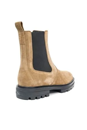 HOGAN Calzature,Sneakers Chelsea Ankle Boots beige 