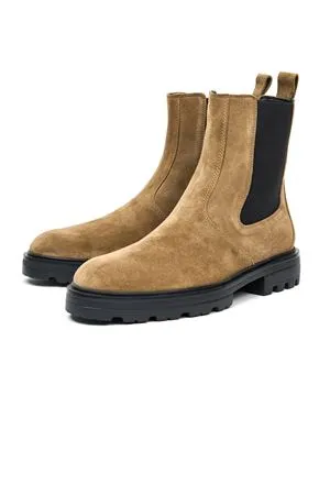 HOGAN Calzature,Sneakers Chelsea Ankle Boots beige 