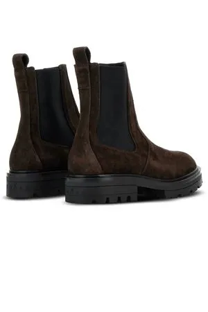 HOGAN Calzature,Sneakers Chelsea Ankle Boots marrone 