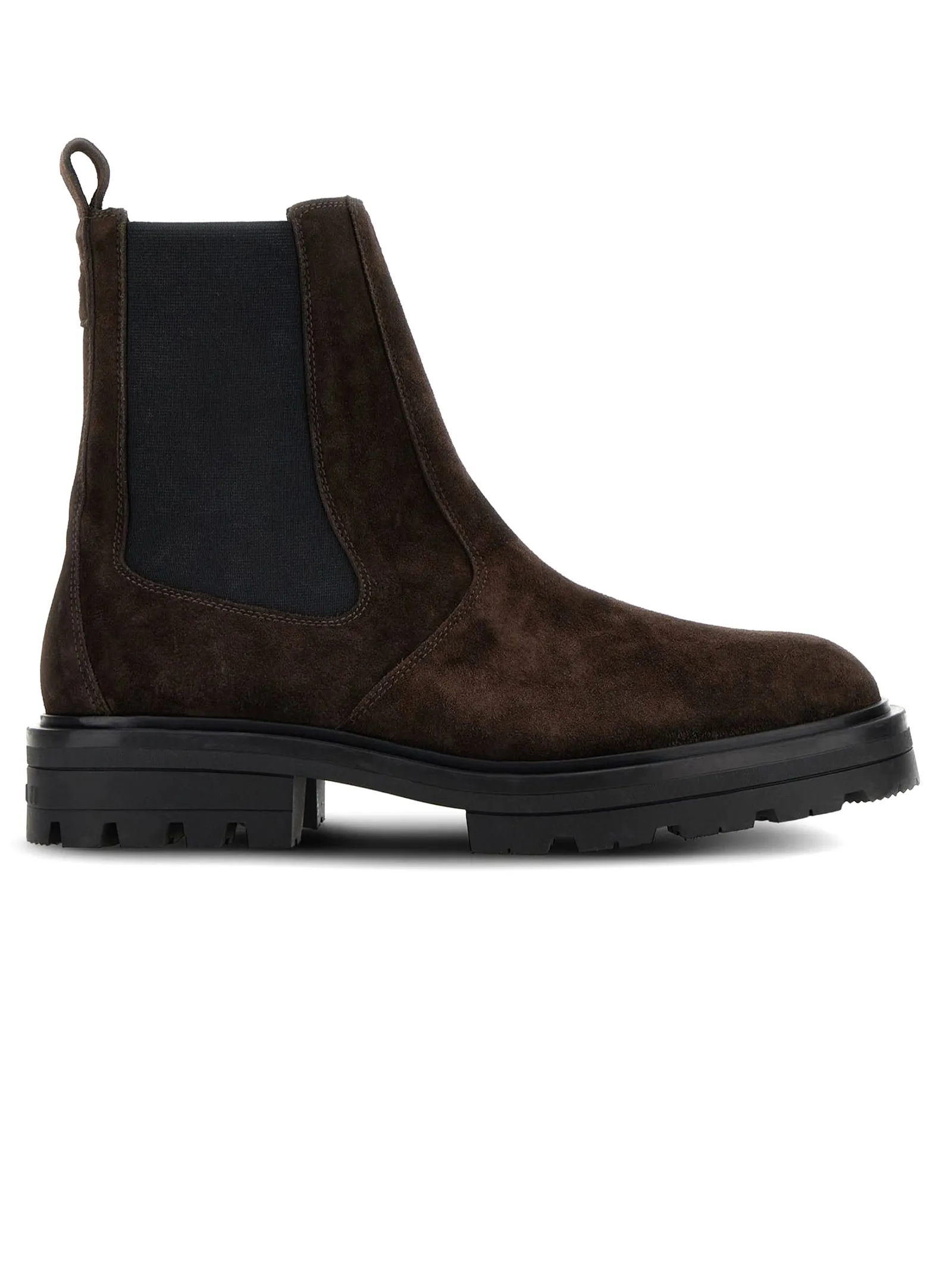 HOGAN Calzature,Sneakers Chelsea Ankle Boots marrone 