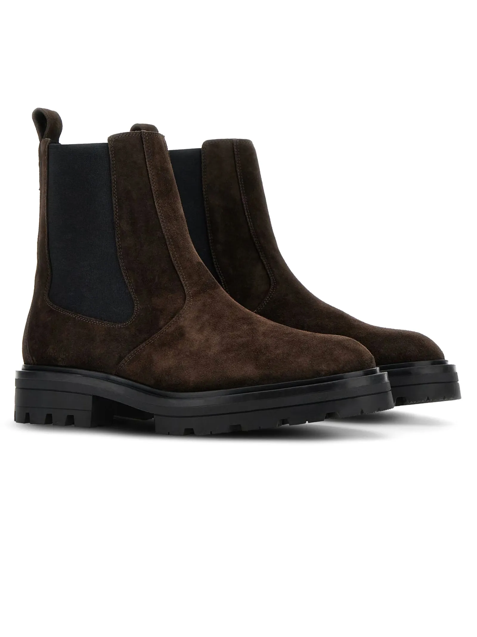 HOGAN Calzature,Sneakers Chelsea Ankle Boots marrone 