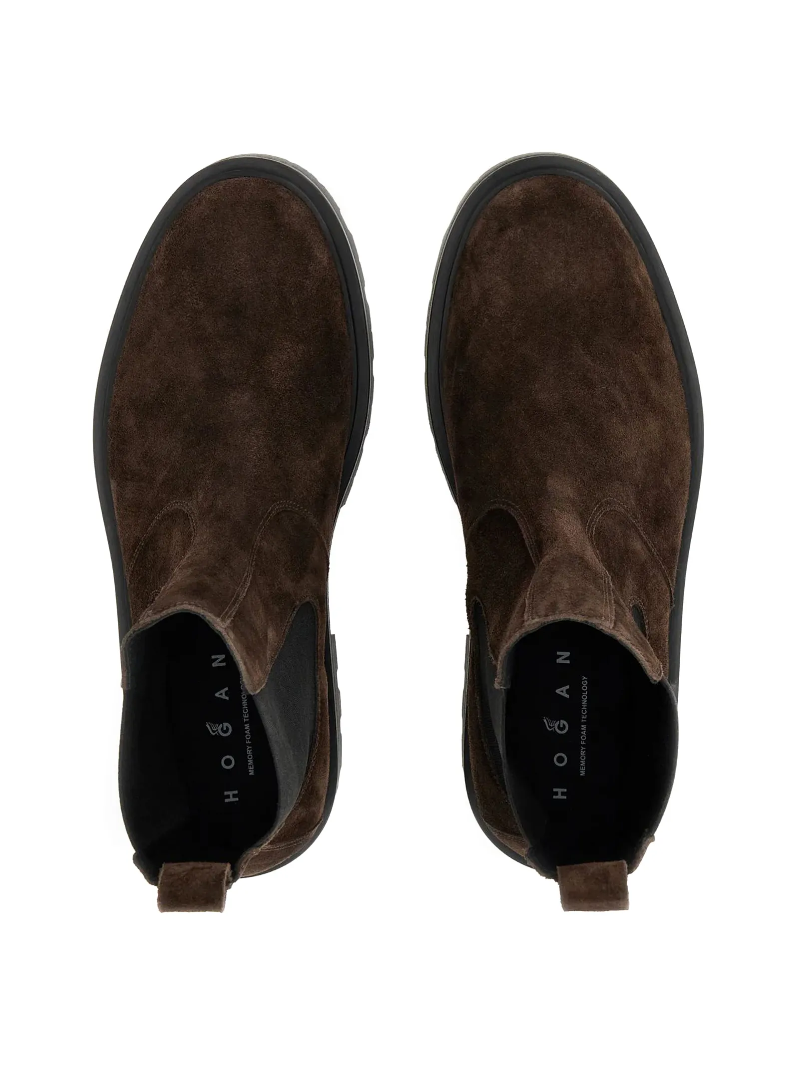 HOGAN Calzature,Sneakers Chelsea Ankle Boots marrone 