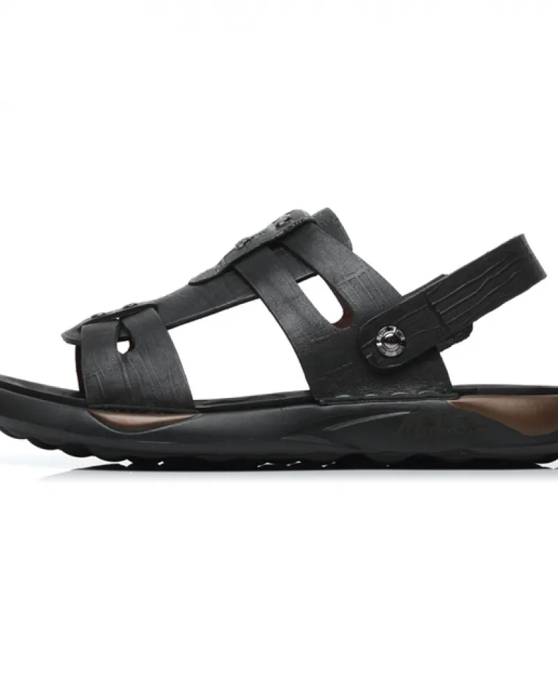 Impermeabili Uomini Genuino Sport Plage Pantofole Gladiatore Sandali Sandali Outdoor Piel Sandali Per Il Vietnam Maschio Sam