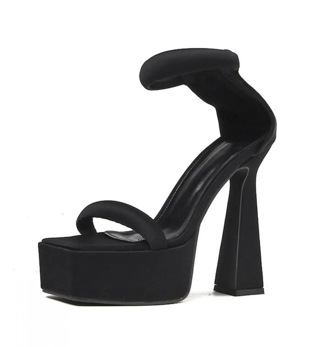 Ins Style 15cm Sandali con tacco ultra alto Sandali da donna Fashion Sandali con zeppa con plateau Sandali gladiatore Estate Don