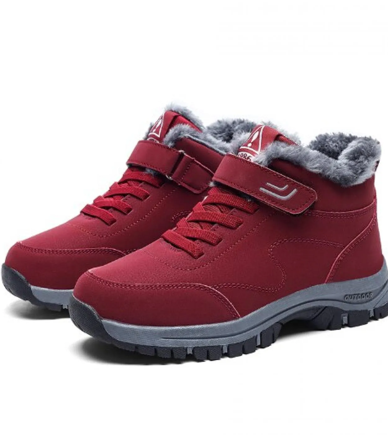 Inverno 2023 Stivali da uomo da donna Scarpe da alpinismo Scarpe da caccia Uni Lace Up Scarpe da trekking calde Felpa da uomo im