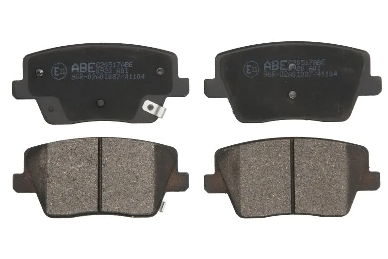 Kit 4 Pastiglie Freno Posteriori Compatibile Per Hyundai i30 Dal 2016> 