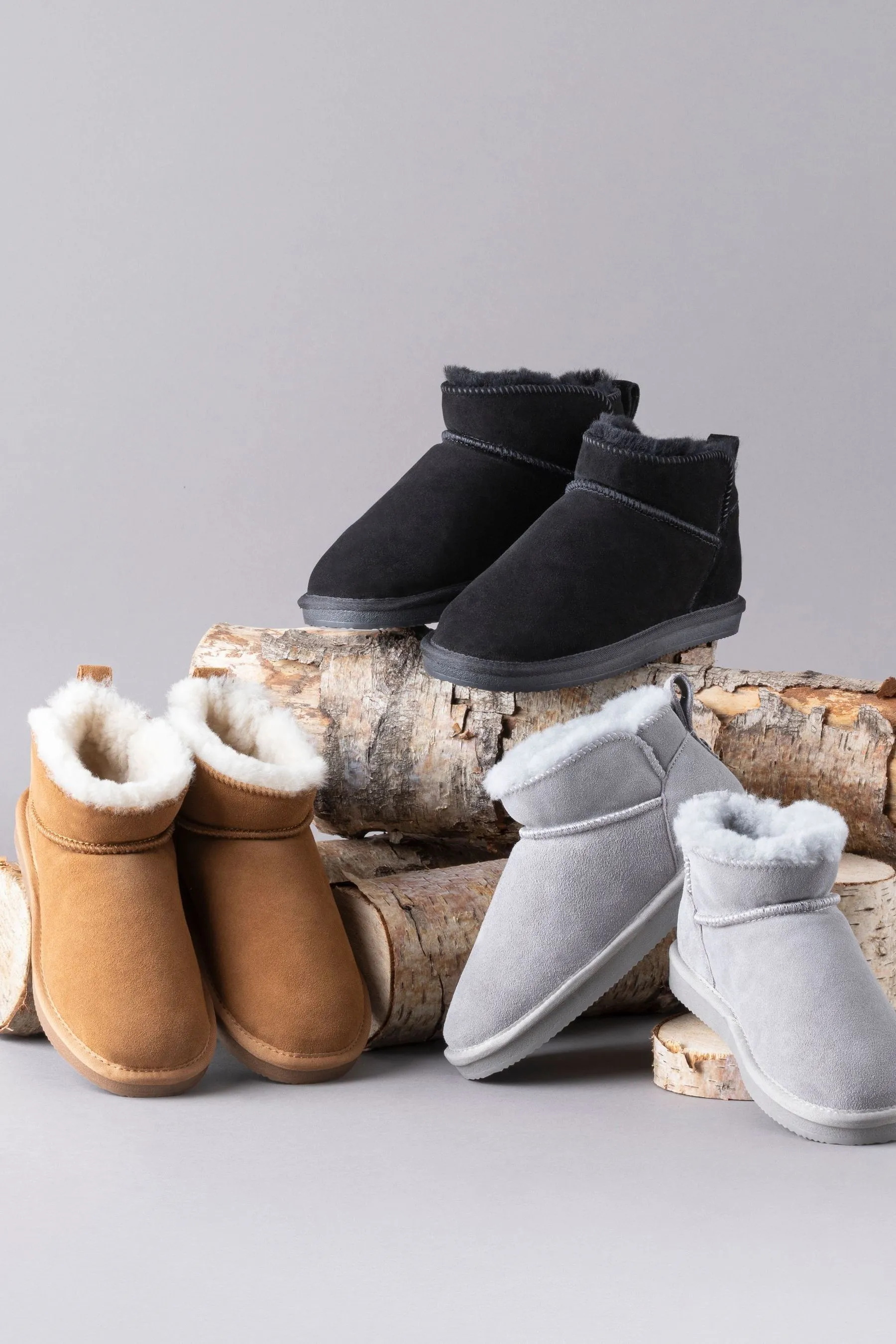 Lakeland Leather Ladies - Pantofole a scarponcini in montone
