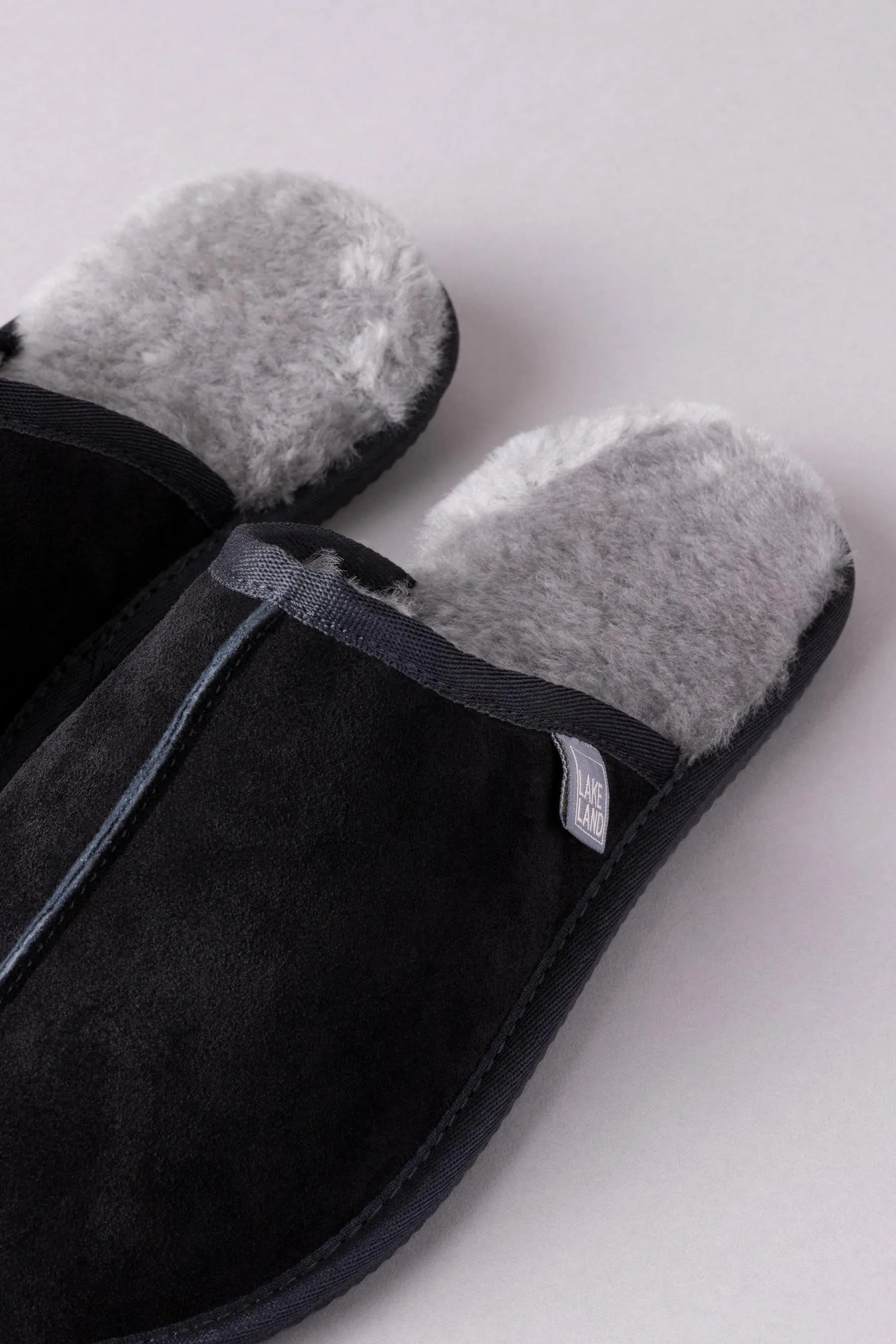 Lakeland Leather - Pantofole da uomo in montone