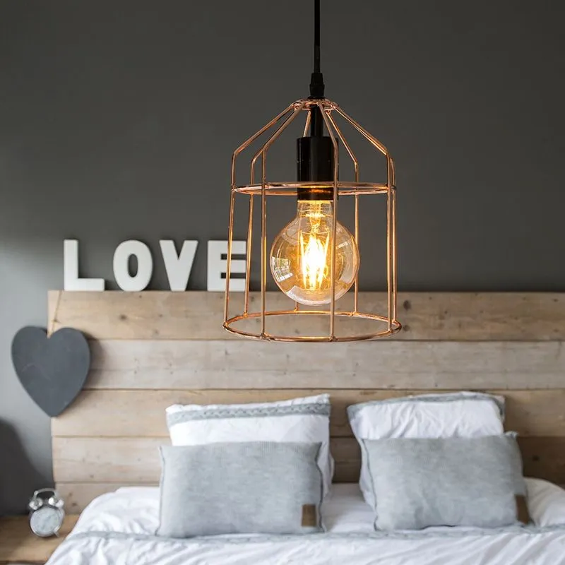 Lampada a sospensione FRAME B rame