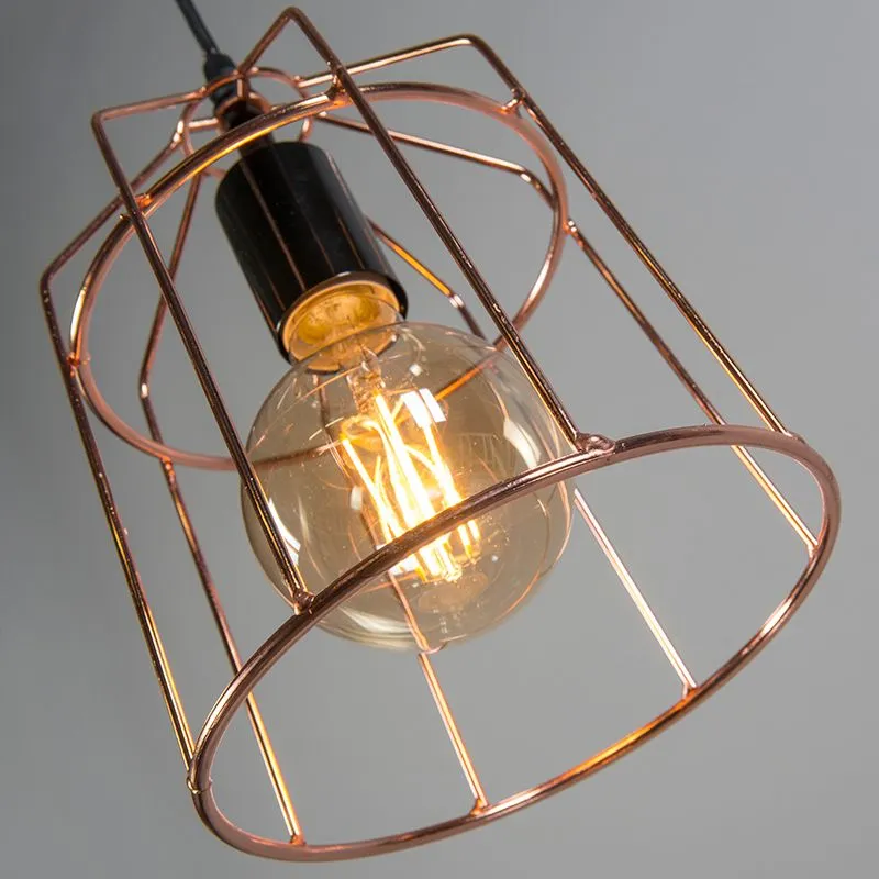 Lampada a sospensione FRAME B rame