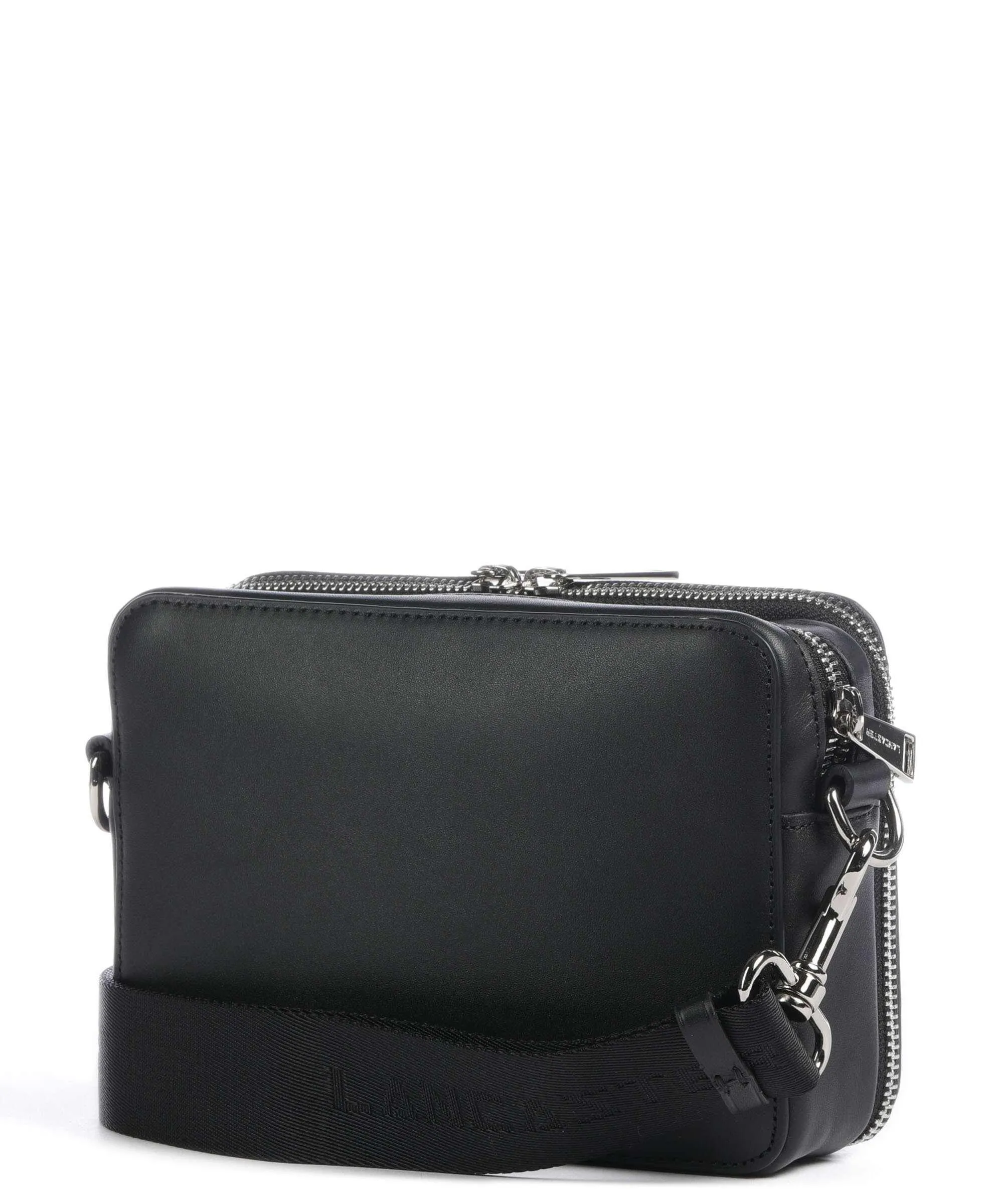  Lancaster Paris Borsa a tracolla pelle di vacchetta finemente grana nero  