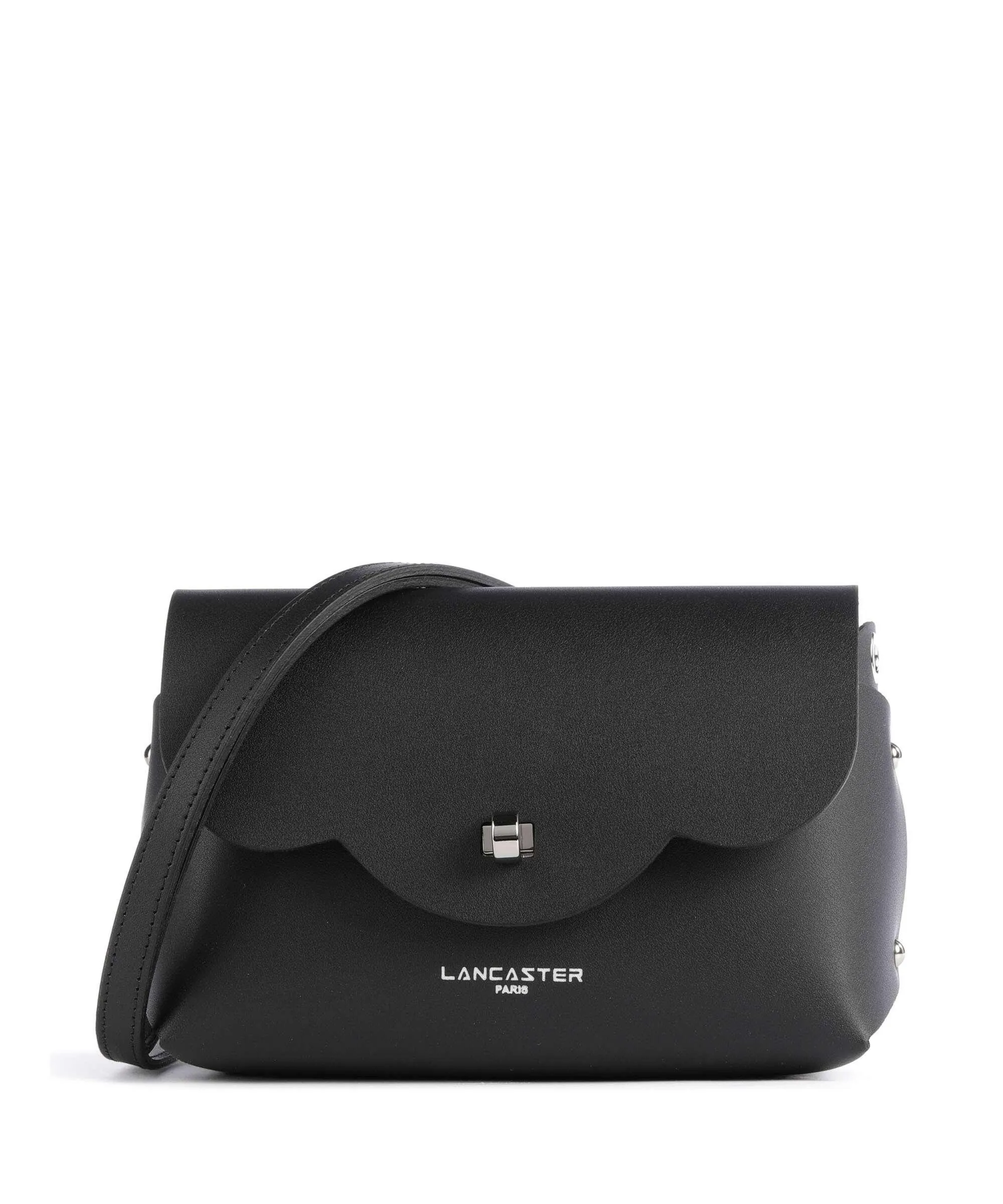  Lancaster Pur & Element City Flore Borsa a tracolla pelle bovina nero  