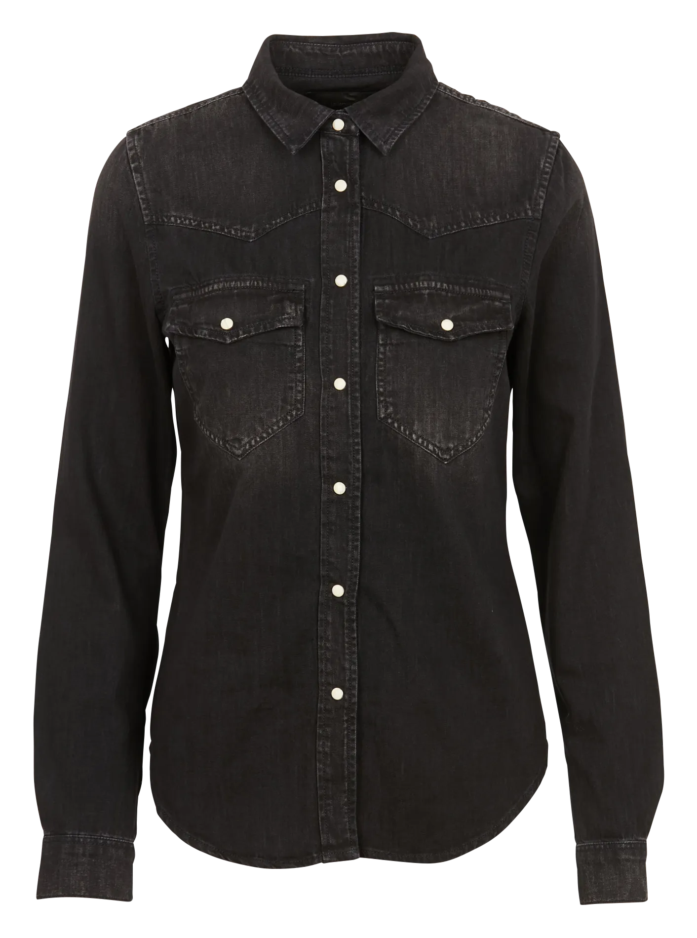  LE TEMPS DES CERISES   JUANITA - Camicia dritta collo classico in cotone | Nero
