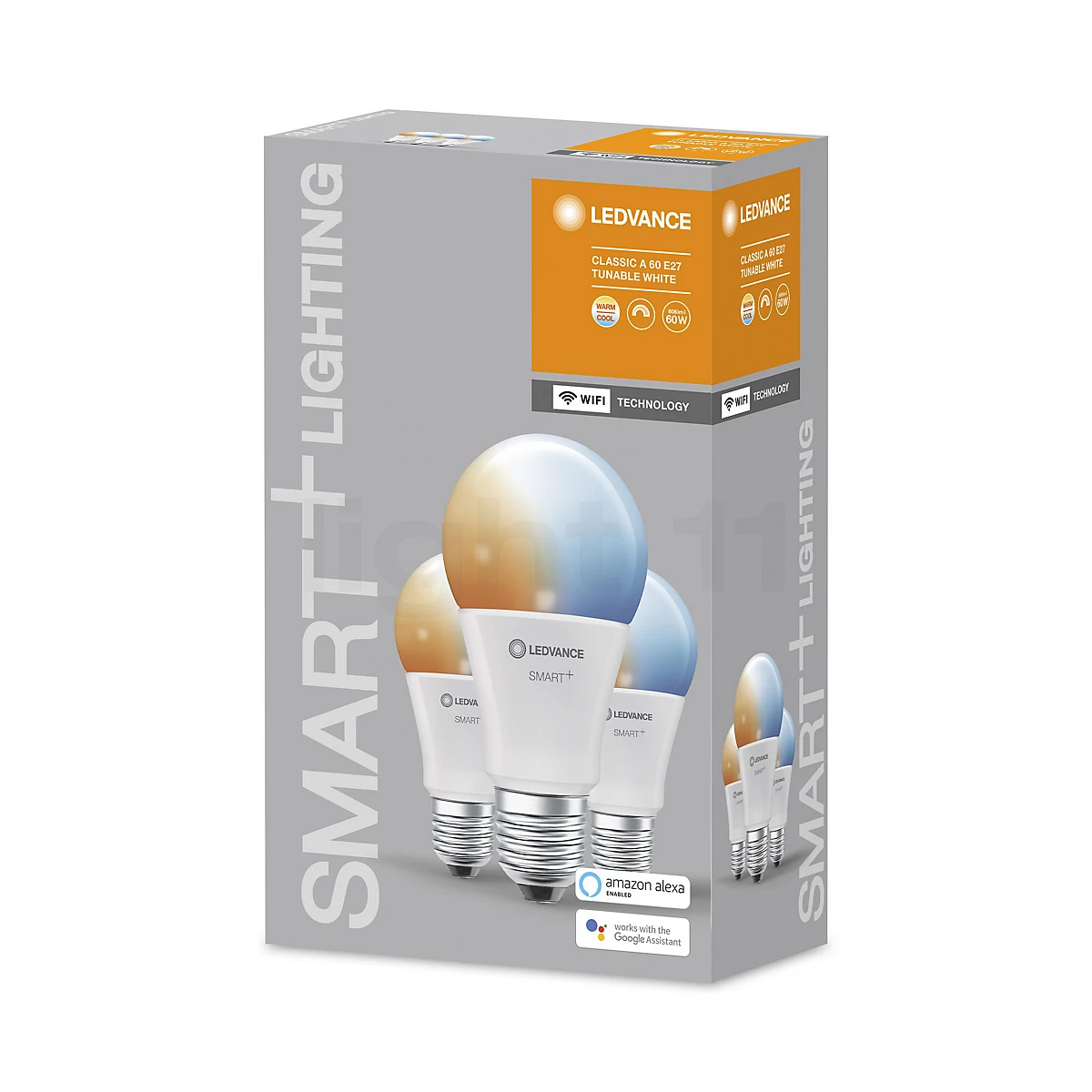 Ledvance A60-dim 9W/m 827, E27 LED Smart+ Set - tunable white