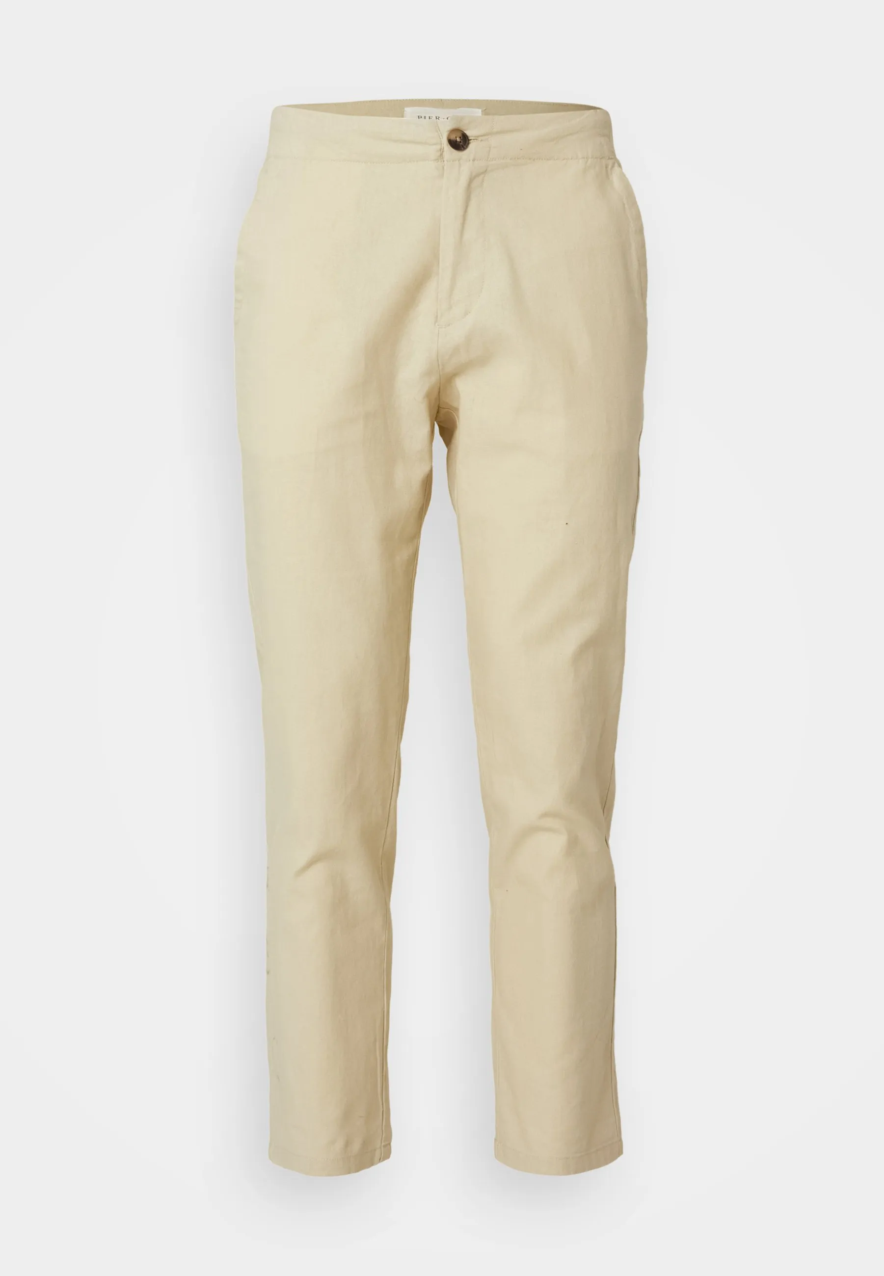 LINEN BLEND CHINO - Chino