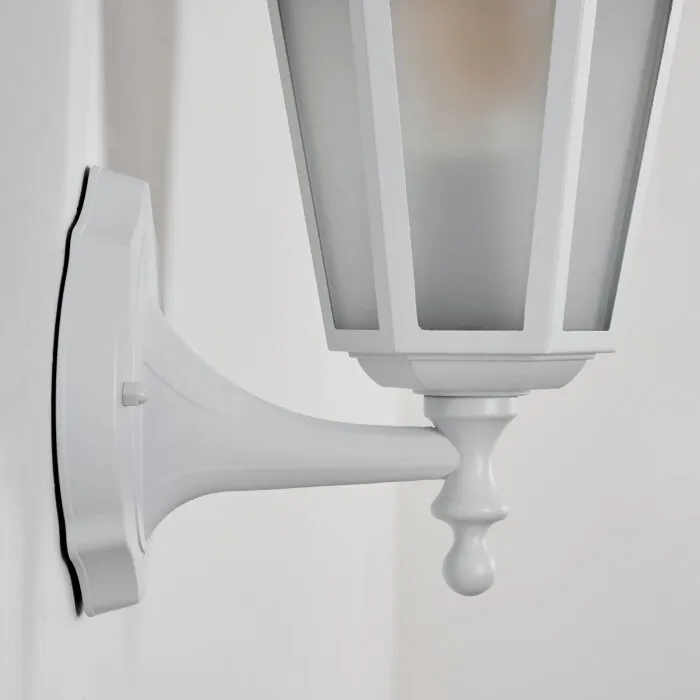 Loria Applique da esterno Bianco, 1-Luce