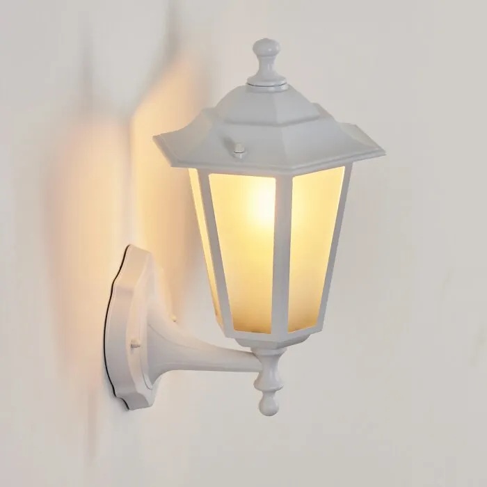 Loria Applique da esterno Bianco, 1-Luce
