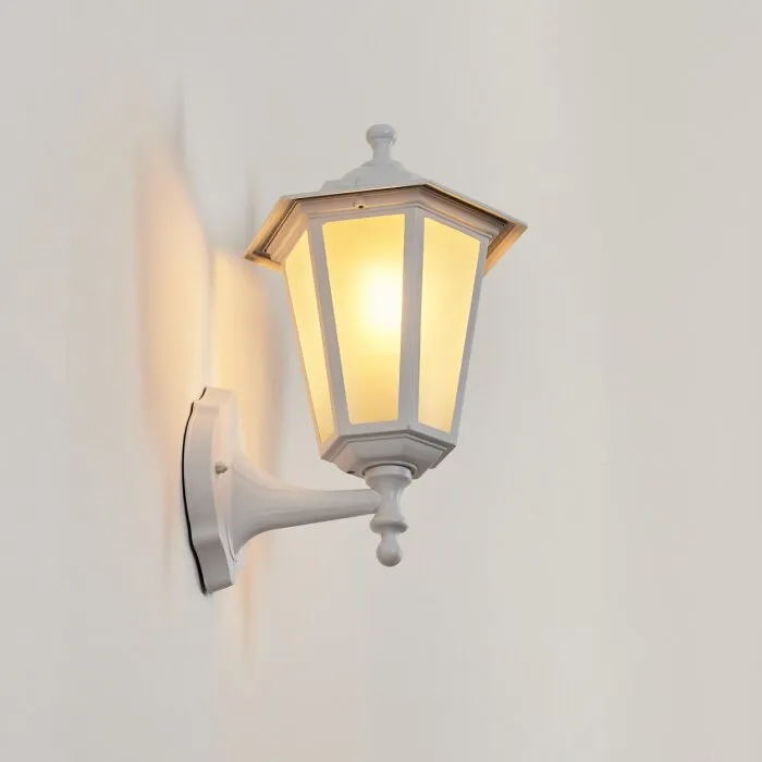 Loria Applique da esterno Bianco, 1-Luce