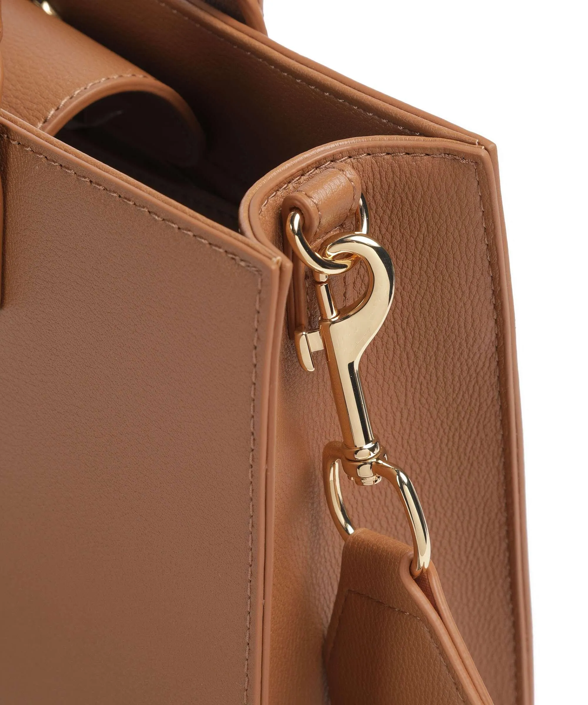 Love Moschino Borsa a mano pelle sintetica marrone  