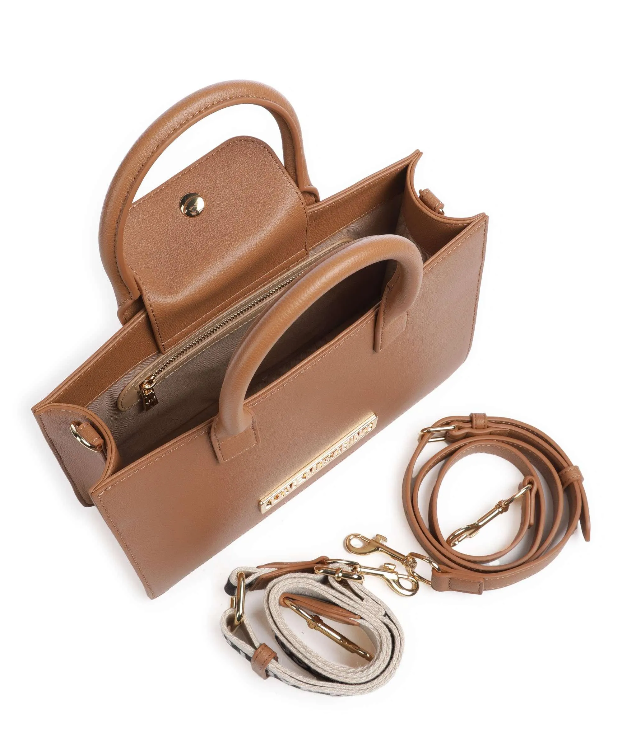  Love Moschino Borsa a mano pelle sintetica marrone  