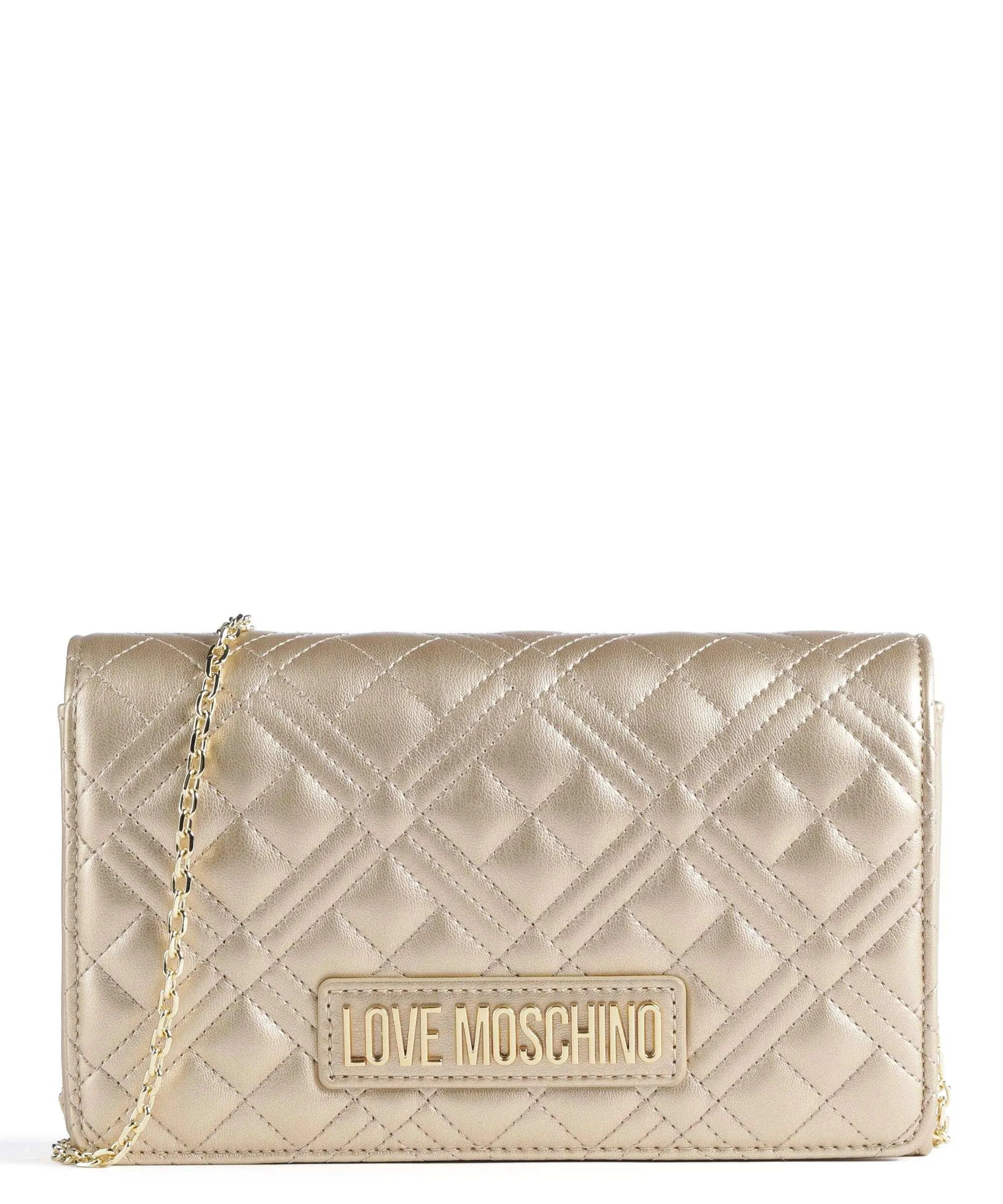  Love Moschino Smart Daily Borsa a tracolla pelle sintetica oro  