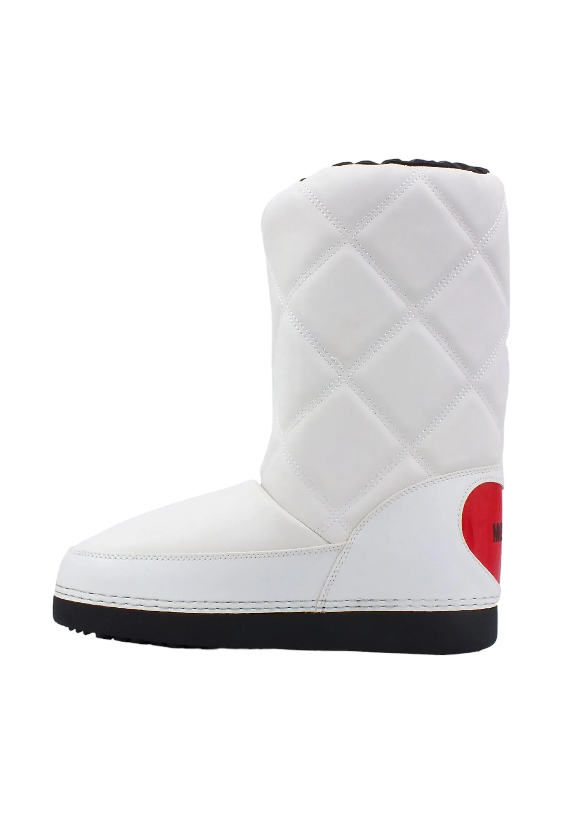 LOVE MOSCHINO Stivaletto Da Neve Donna Bianco JA24172G0HIT710A