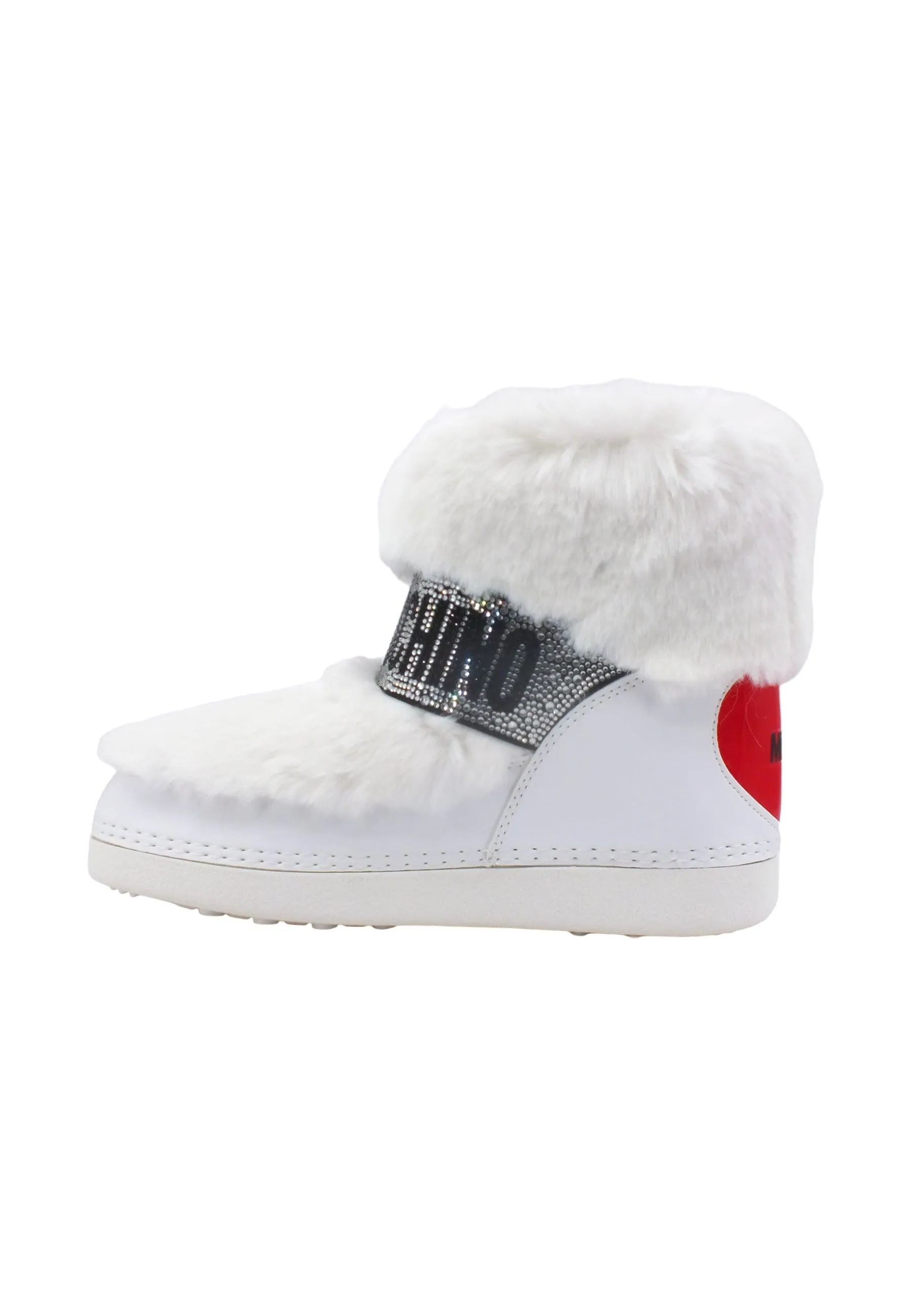 LOVE MOSCHINO Stivaletto Da Neve Donna Bianco JA24202G0HJW0100