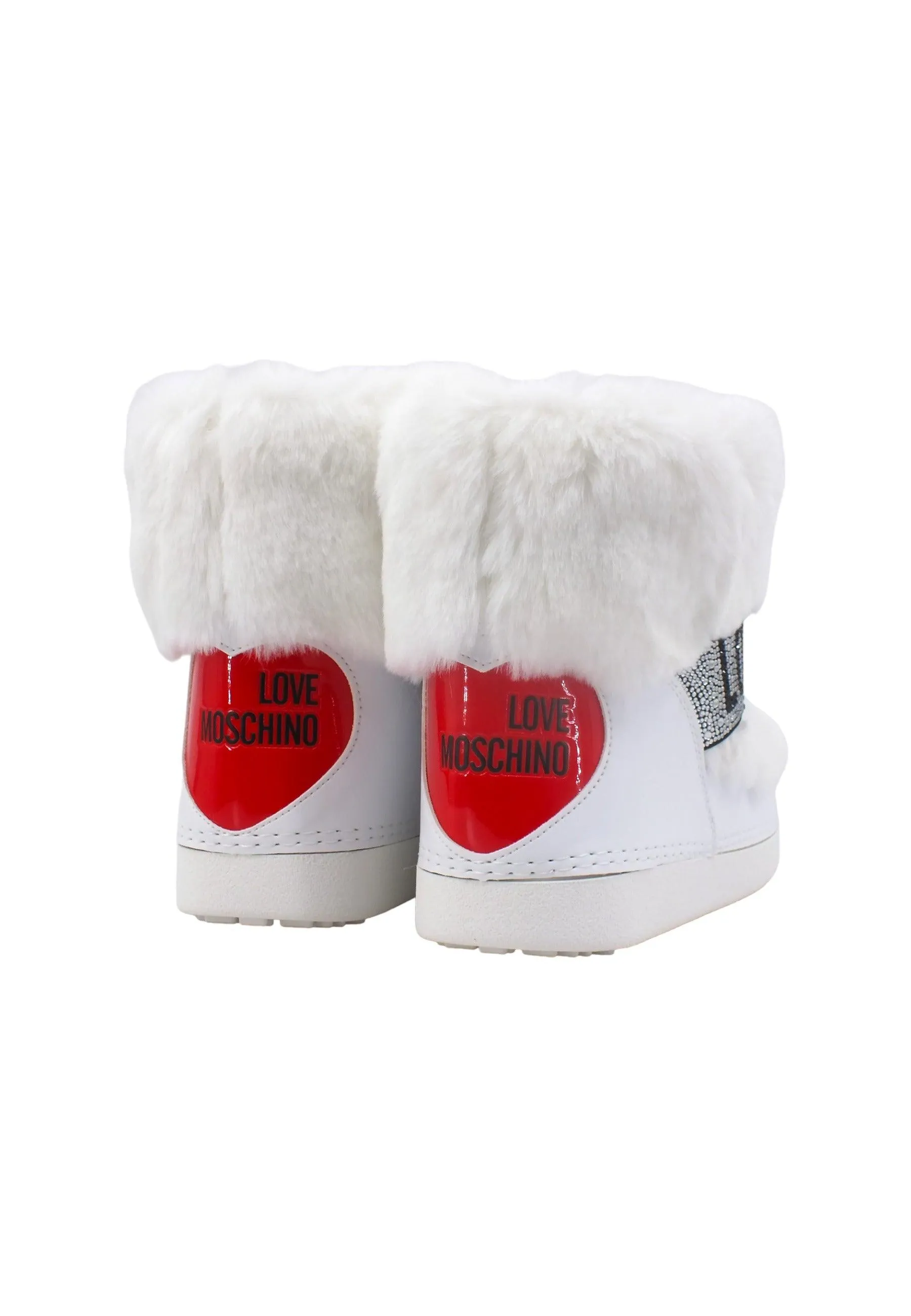 LOVE MOSCHINO Stivaletto Da Neve Donna Bianco JA24202G0HJW0100